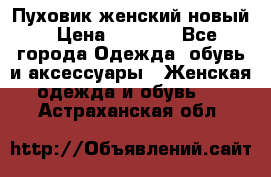 Пуховик женский новый › Цена ­ 2 600 - Все города Одежда, обувь и аксессуары » Женская одежда и обувь   . Астраханская обл.